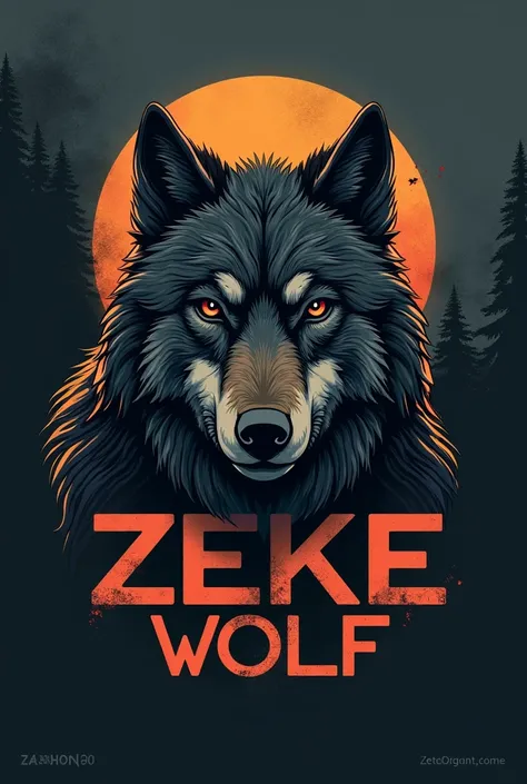 Make a brand name 
Name was ZEKE. With wolfe symbol 
