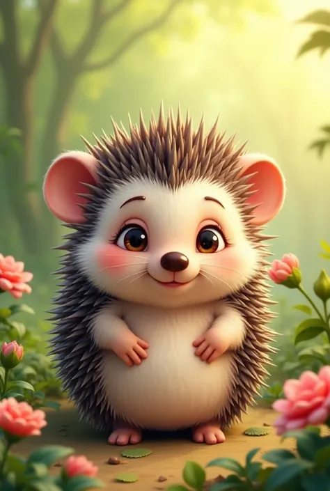 Cute dwarf hedgehog