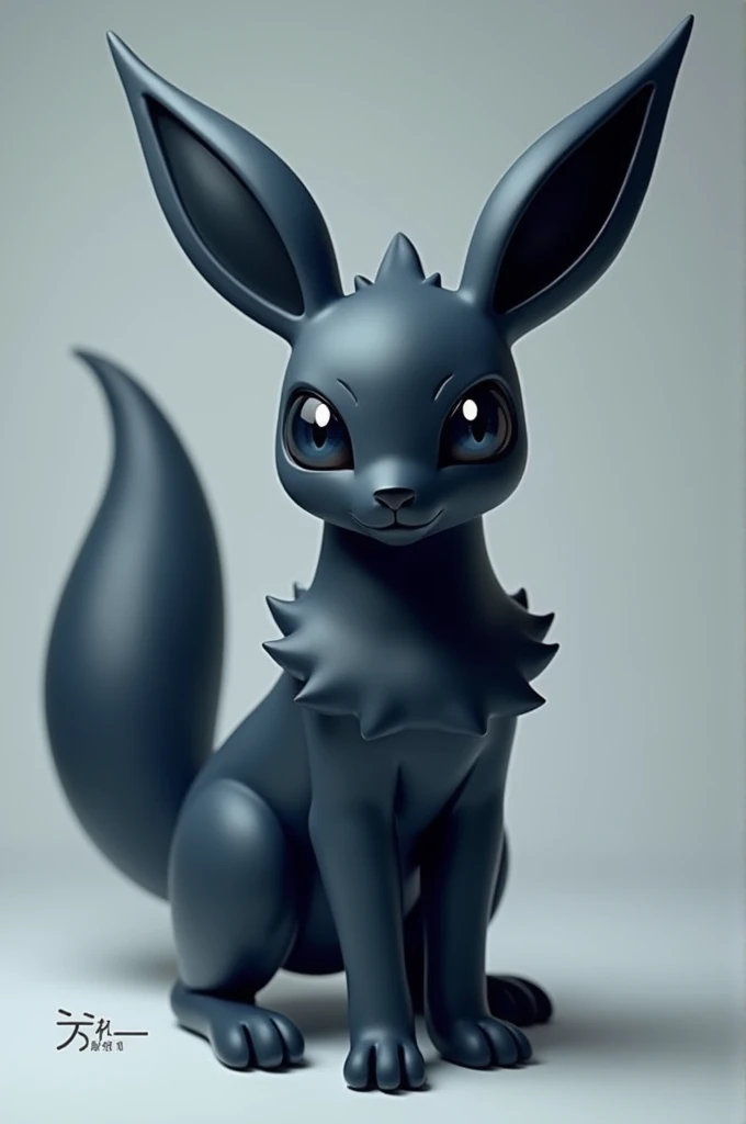 Umbreon, pokemon, detailed fur texture, on all fours, raised butt, butt facing camera, raised tail, tail sticking up, 