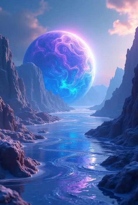 Create the major dance if it was a planet in blue or purple
