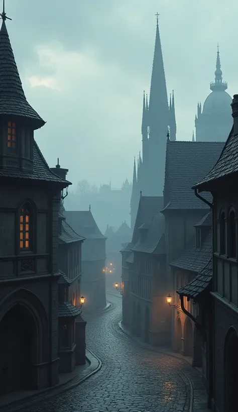  create a cllr background , that is similar to assassin&#39;s creed , fully detailed , in 8k full realistic , surprise me with the best possible art you can make , totally minimalist , with a cloudy, slightly rainy day 