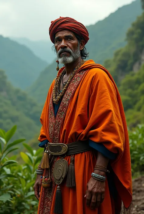 Man dressed in Camba, realistic cinematic