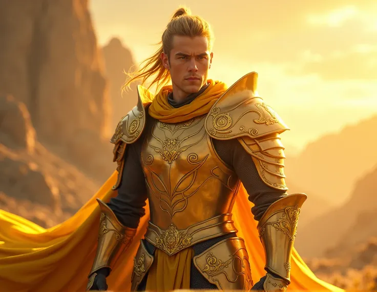 ikki knight of the phoenix with his golden armor