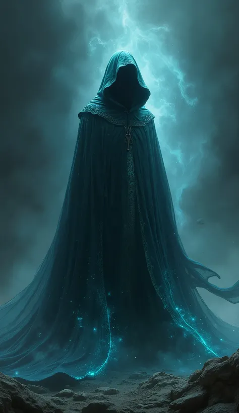 Cloak with aura , no human