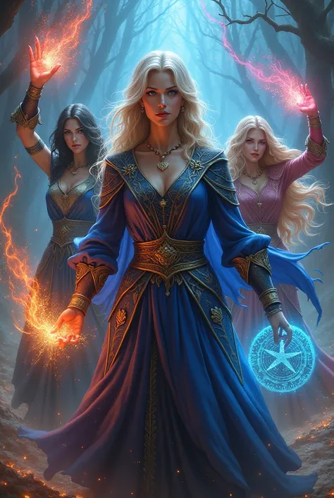 There are mage women 