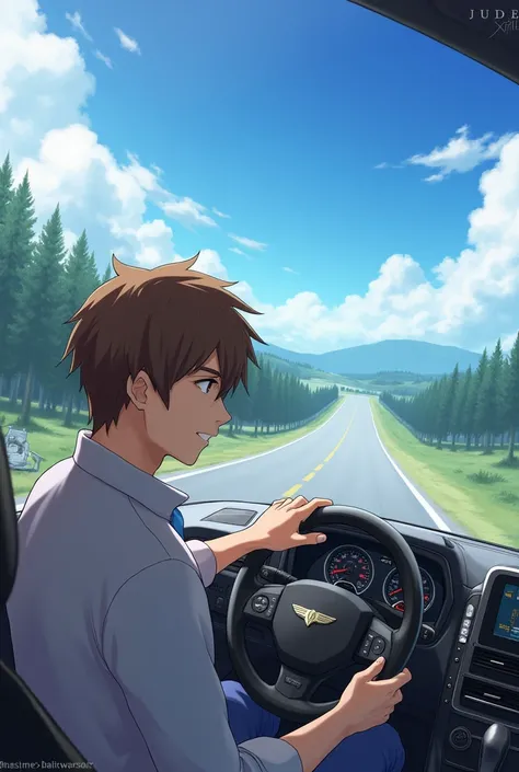 Jude from tales of xillia driving
