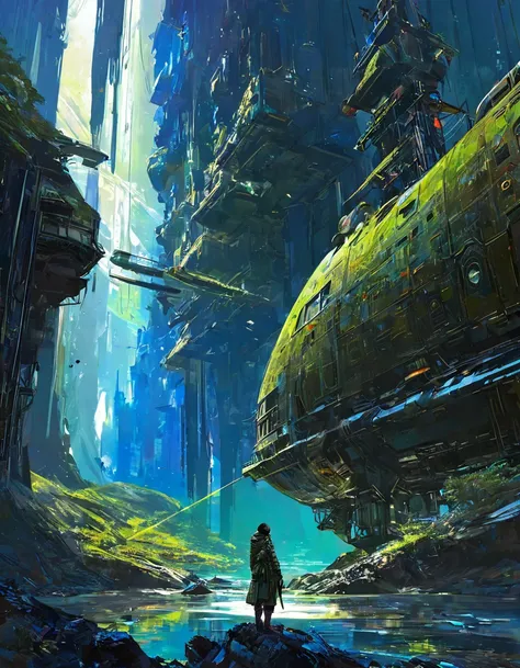 the discovery, art inspired by Wadim Kashin
