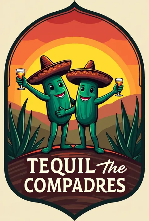 A logo that refers to "Tequila the compadres" 