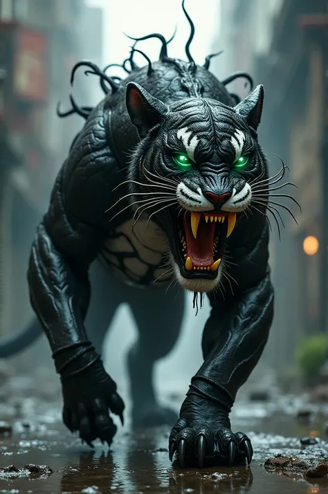 Tiger fused with venom