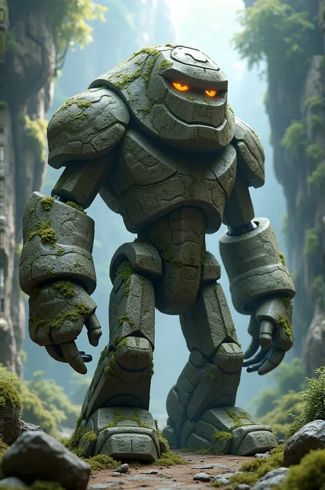 Charismatic and slightly dumb stone golem