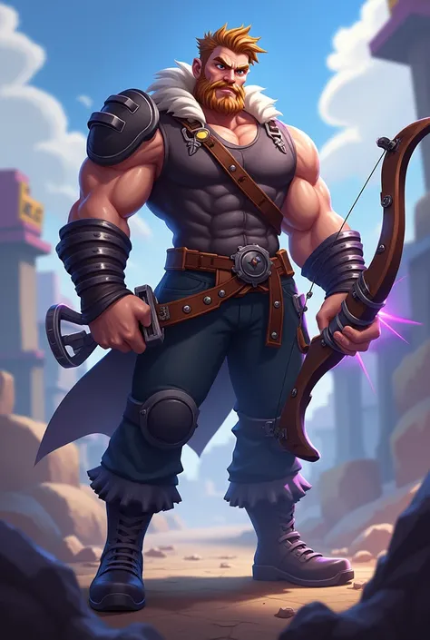 The character Clint from the game Mobile Legends in animated form for me to put as my profile picture