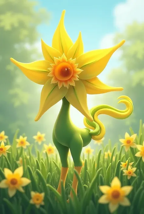 Pokemon based on the daffodil plant