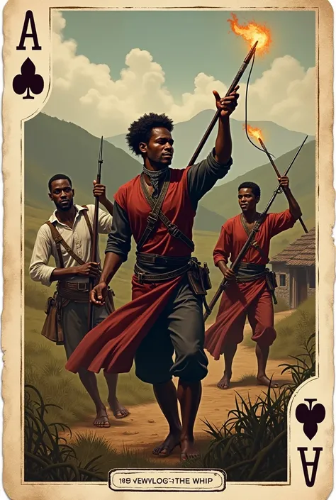 
I want an international deck of cards with the theme of the revolt of the whip
