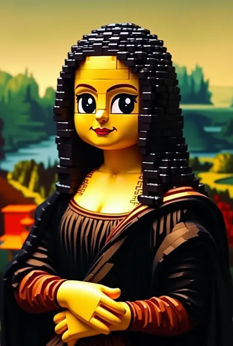 Lego Monalisa to draw 