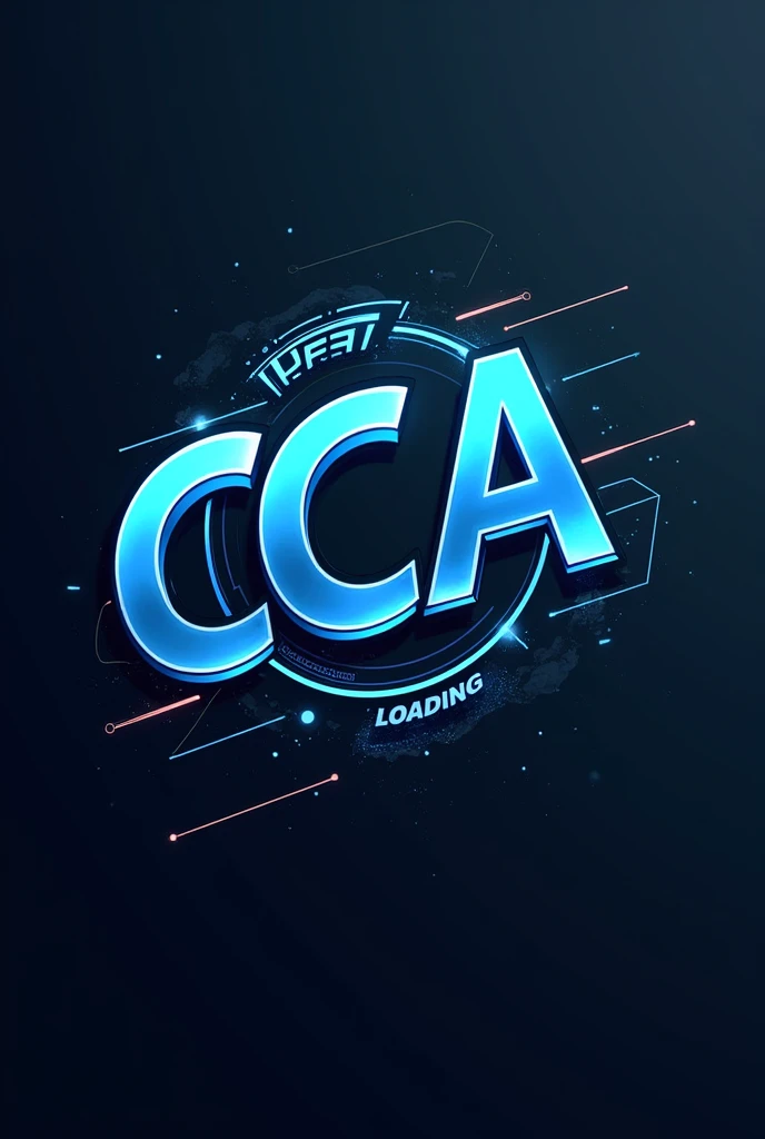 Create a logo with the letters CCA. The context is loading, restoration 