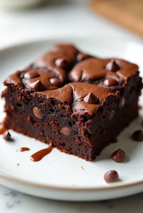 Create a delicious freshly baked brownie