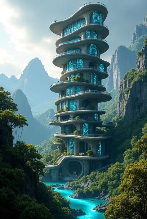 A 4-level hotel inspired by James Cameron&#39;s Avatar Frontiers of Pandora 