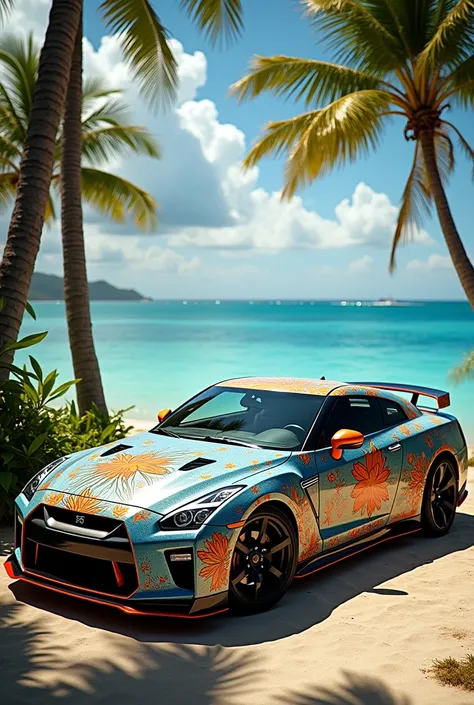 Nissan gtr r34 designed in the dominican republic 