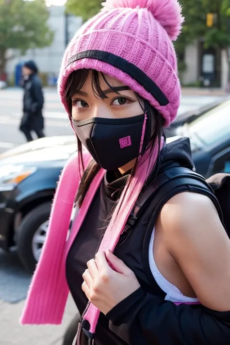 Female ninja、Pink