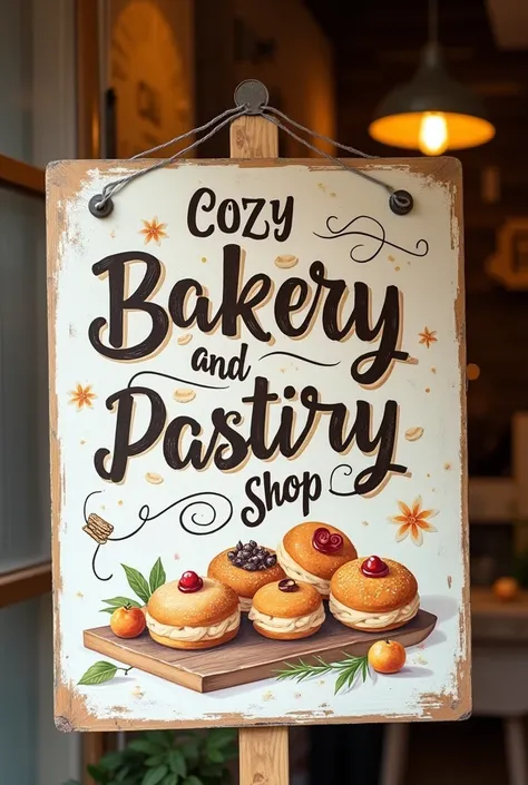 Sign that says " fluffy bakery and pastry shop"
in Spanish 