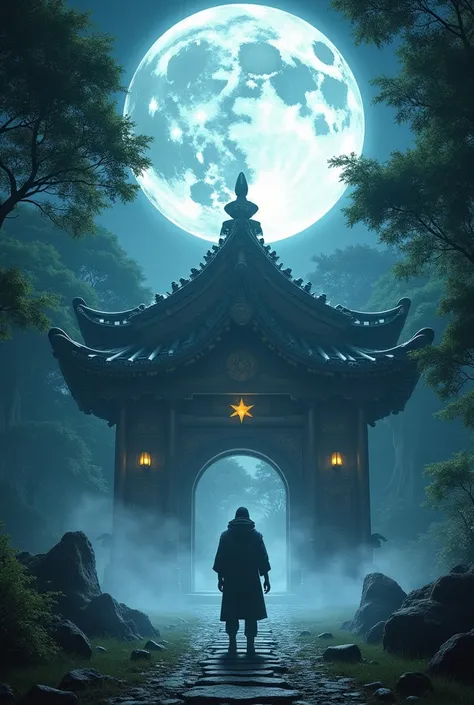 Back to the present, with all the artifacts in hand, Akira returned to the shrine, where the full moon bathed the clearing in a silvery light. The Forest Spirits gathered around him, ready for the final showdown against Tsukuyomi.