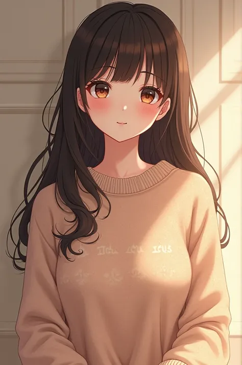 Anime girl sweater