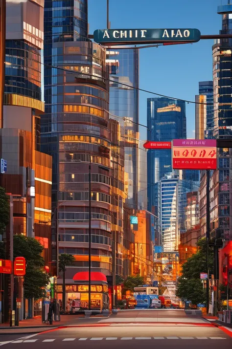 there is a street with cars and a bus on it, city street at dusk, dusk on a city street, city streetscape, avenida paulista, city streets, buenos aires, photograph of the city street, late afternoon, city sunset, city street, beautiful late afternoon, mode...