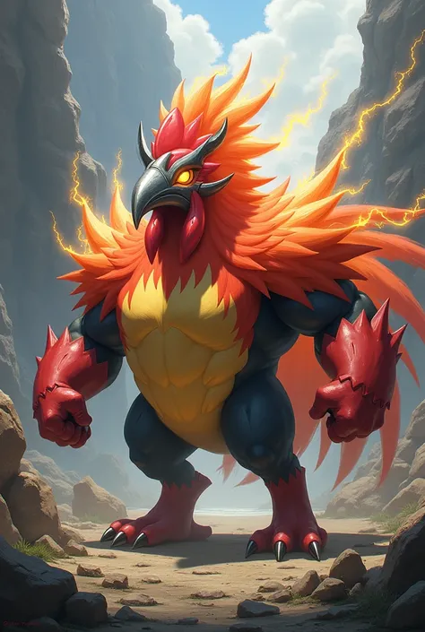 Un Pokémon gallo martillo 🔨
