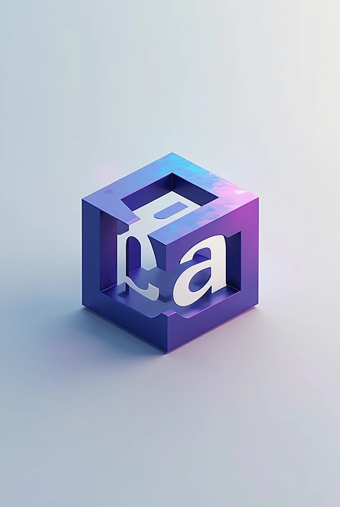 Create a company logo by using the letter "pa cube"