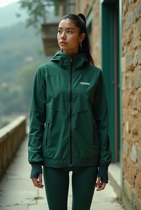 Create sportswear with the brand&#39;s name .unpolluted.
Cenário de filme

Coloque o nome  unpolluted nas roupas em português 