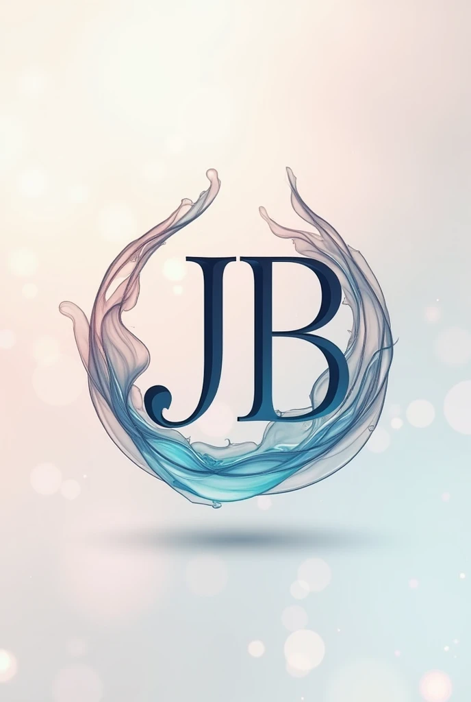 Logo for a resin crafting business containing the initials of my name jb 