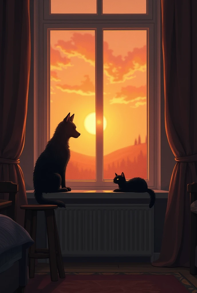 Whiskers Lonely Sunset

Whiskers, a sleek and mysterious feline, watched from the shadows as her canine counterpart, Max, basked in the glow of their owners affection. Max, a boisterous and energetic pup, reveled in the endless pats, treats, and playful fe...