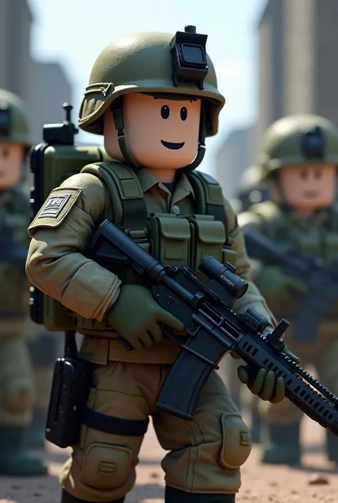 A Roblox game named Fort Warden Military RP