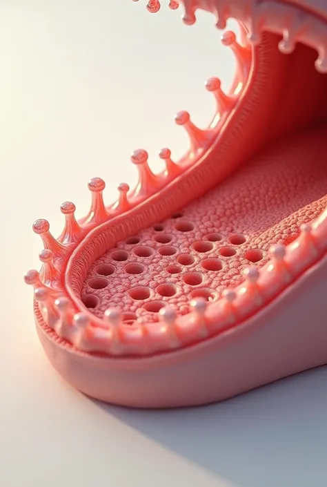 Yaste receptors inside mouth 