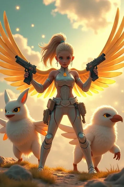 Firearms Girl Bird Pokemon Minion Heaven