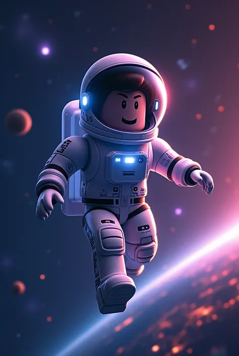 roblox character in space