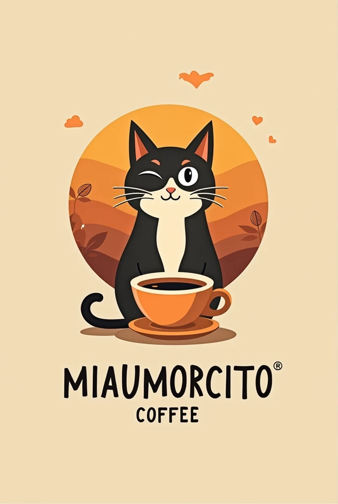 a logo with the name "Miaumorcito coffe"