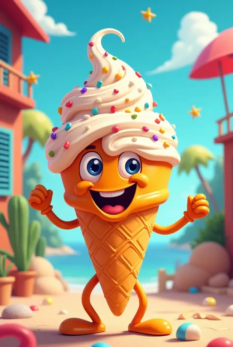 FUNSTICK icecream advertisement 