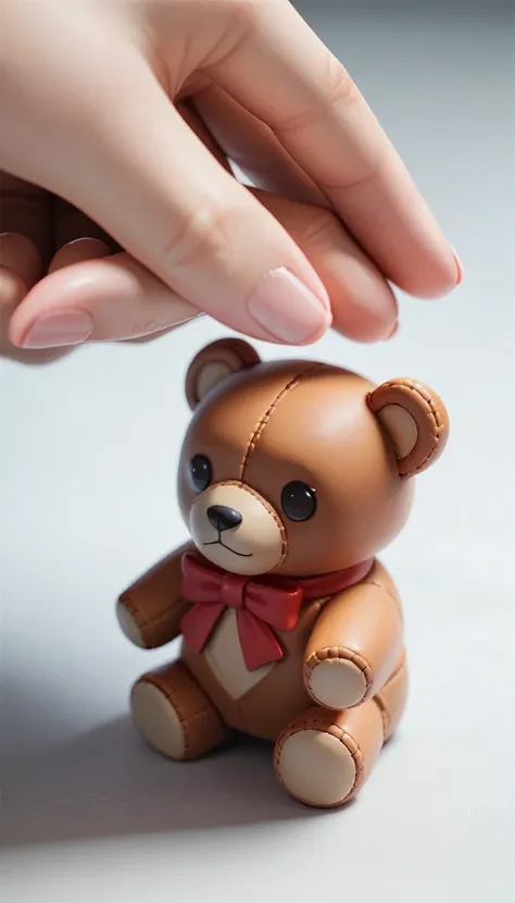 score_9, score_8_up, score_7_up, score_6_up, score_5_up, score_4_up, safe, miniature, miniature photography, tiny teddy bear, close up,