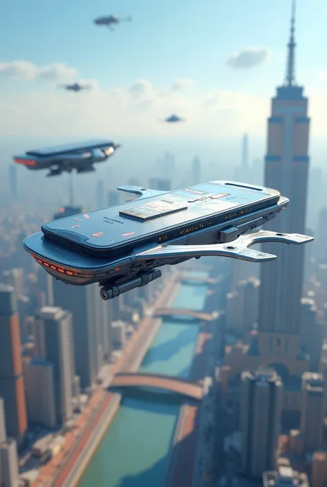 Smart phone that can fly

