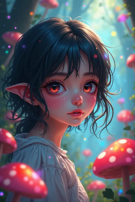 nahida (masterpiece), (best quality), (ultra detailed),(disheveled hair),(illustration), (1girl), beautifuldetailedeyes,delicate beautiful face,Floating,(high saturation),(colorful splashes),colorful bubble,(shining),focus on face, walking in a forest full...