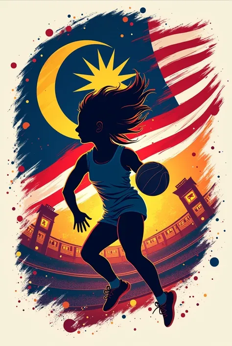 Sublimation shirt for Malaysian National Sports Day 2024
