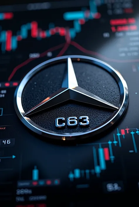 Forex on A Mercedes Benz C63 logo 