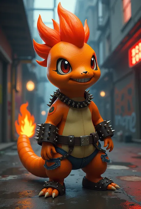 Charmander,punk
