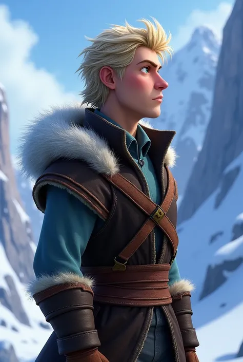 Kristoff of frozen side view

 


