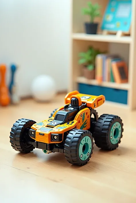 Easy manufacturable  A diy rc toy car which can be assembled by a kid