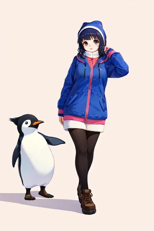 Female furry nasrin penguin 