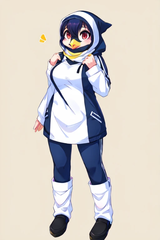 Female furry nasrin penguin 