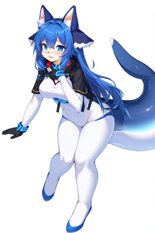 Female furry whale 