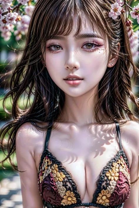 Realistic (photorealistic Realism), (high resolution), ((intricately detailed digital art)), (ultra realistic texture details: velvety skin, hair), ((ultra quality)), (UHD:1.3), professional photography, (glamour shot of Japanese woman:1.3), (intricately d...